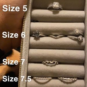Pandora Rings - Different Sizes